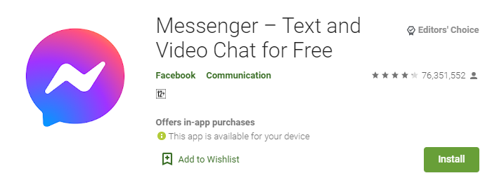 messenger app for mac laptop